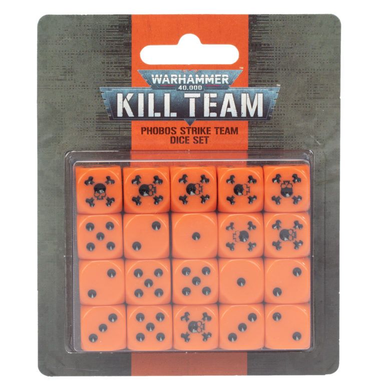 Kill Team Phobos Strike Team Dice Set