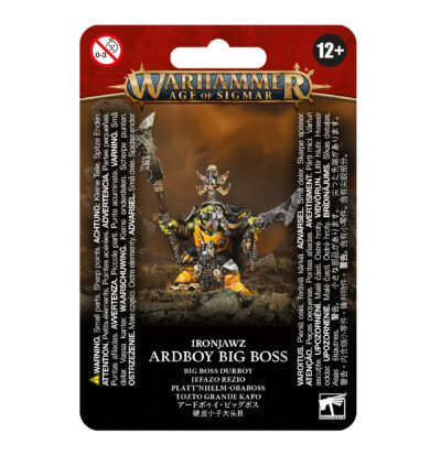 Orruk Warclans Ardboy Big Boss