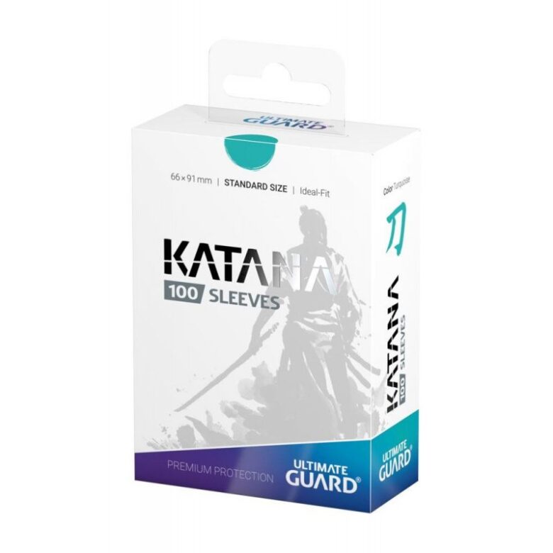 Sleeves Katana (100) - Turquoise