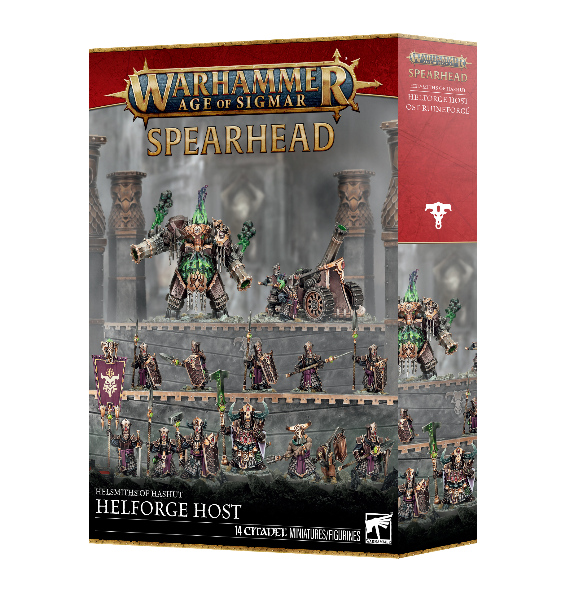 Helsmiths of Hashut Helforge Host Spearhead