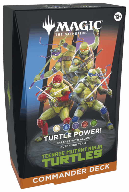 Magic Teenage Mutant Ninja Turtle Commander Deck Turtle Power